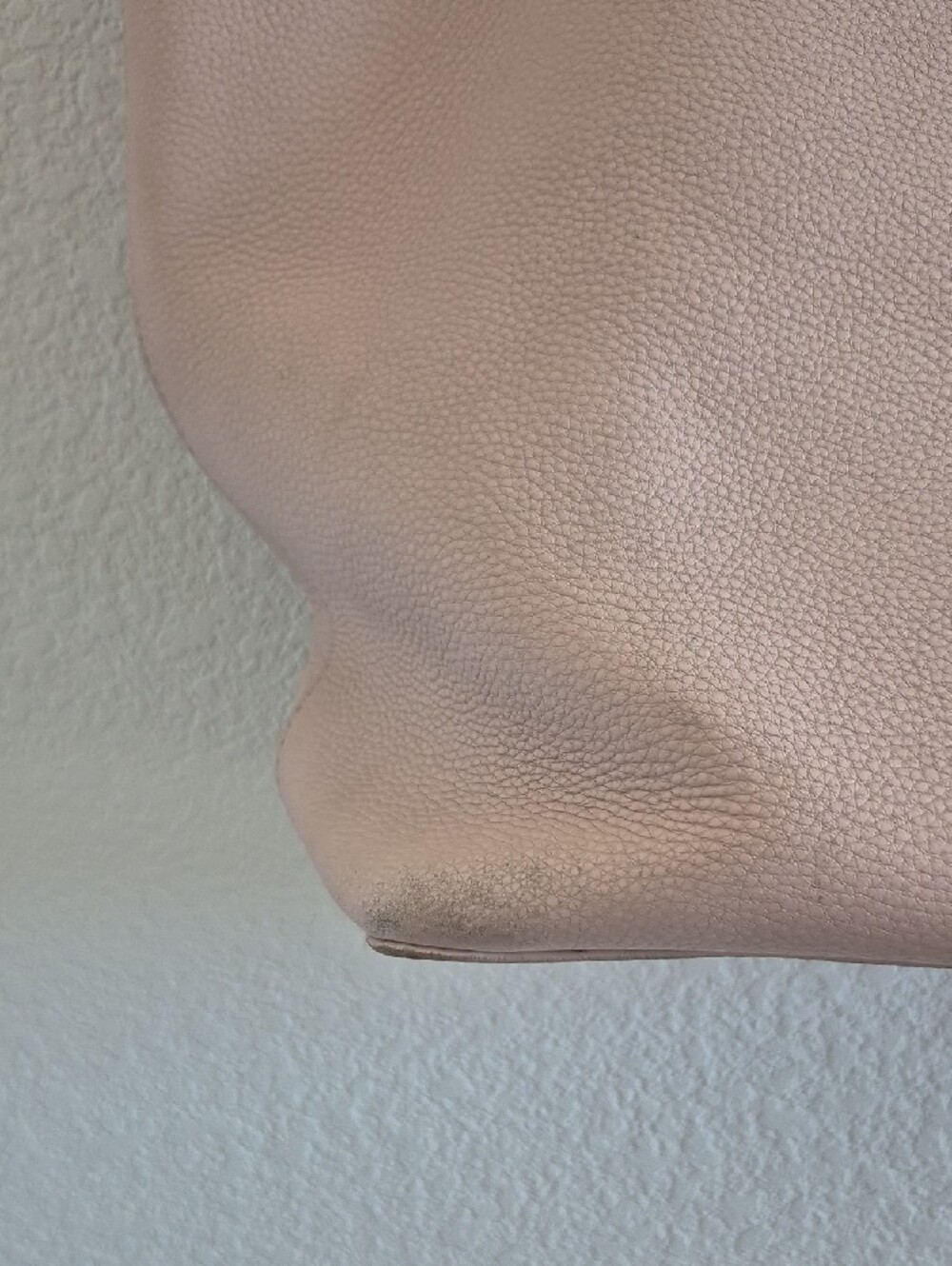 Tory Burch Blush Pink Leather Tote with Gold Chain Handles - Picture 4 of 9